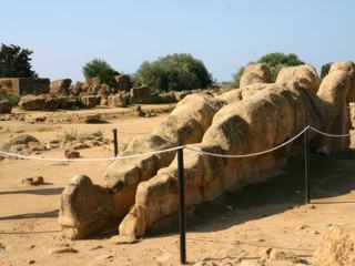 Agrigente: Vallée des Temples.
