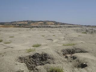 Volcans de boue du Macalube.