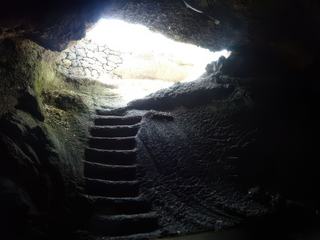 Région de l'Etna: Grotta della Neve (ancienne glacière à neige).