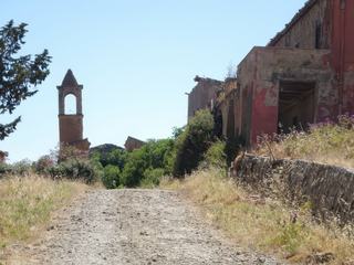 Village abandonné (?) dans le Parc de Nebrodi.