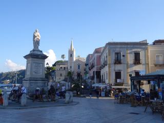 Lipari: le port.
