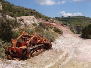 Anciennes carrières de kaolin.
