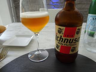 Gastronomie sarde: bière Ichnusa.