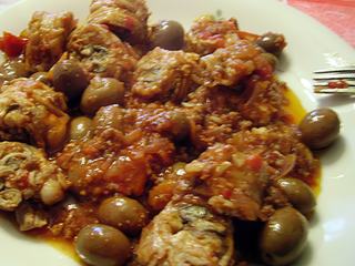 Gastronomie sarde: la cordula.