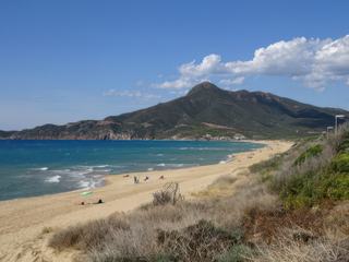 Côte près de Portixeddu.