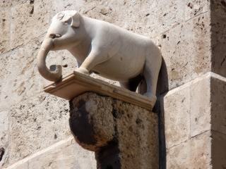 Cagliari: Torre dell'Elefante (détail).