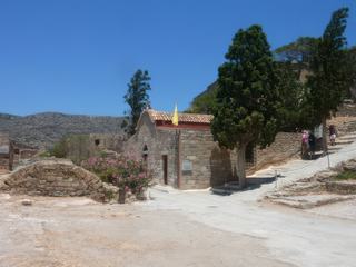 Sur la droite, l'église de Panteleimon vers 1709.