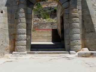 L'entrée initiale de l'embarcadère.
