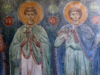 Trois jeunes saints.
