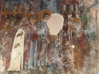 Peut-être une présentation de la Vierge au Temple?