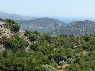 La position stratégique de Lato, à l’abri d’attaques éventuelles, offre un splendide panorama sur la baie de Mirabello.