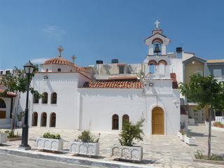 L'église de Myrthos.