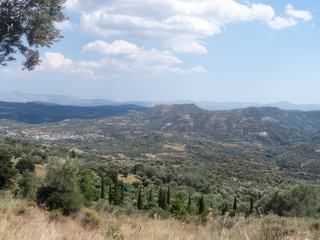 Depuis le monastère, la vue est magnifique.