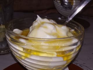 Pour moi, yaourt grec au miel.