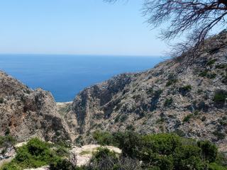 Vue imprenable sur la mer dans un silence total.