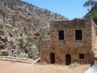 Bâtiment en ruine.