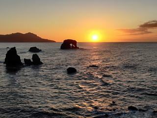 Lever de soleil, la journée sera belle.