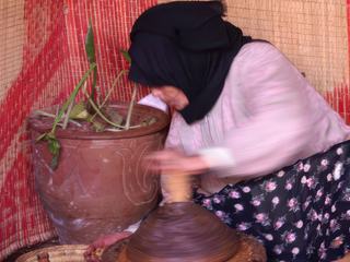 Pressage de l'argan