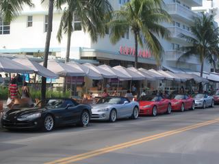Quartier de l'Art Deco District sur Miami Beach