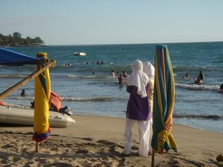 Plage d'Anyers à l'ouest de Java