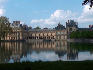 Les reflets de l'architecture du château