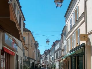 Une des rues piétonnes de la ville