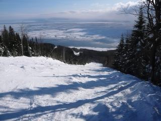 Une piste du Massif