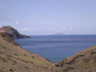 Vue sur les îles Desertas
